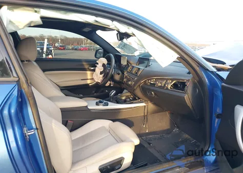 2015 BMW M235 from USA, damaged, VIN WBA1J7C51FV253709